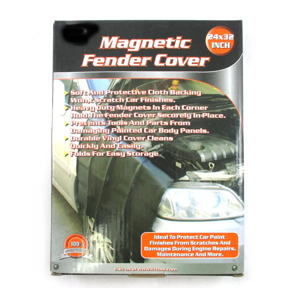 2 Heavy Duty Magnetic Fender Cover 32 x 24 Car Truck Mechanic Work Mat Protector