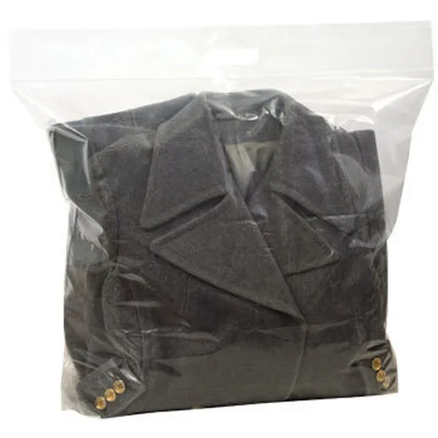 5 Poly Bags XXL Extra large Plastic 24x20 Heavy Duty Clothes Protect Storage