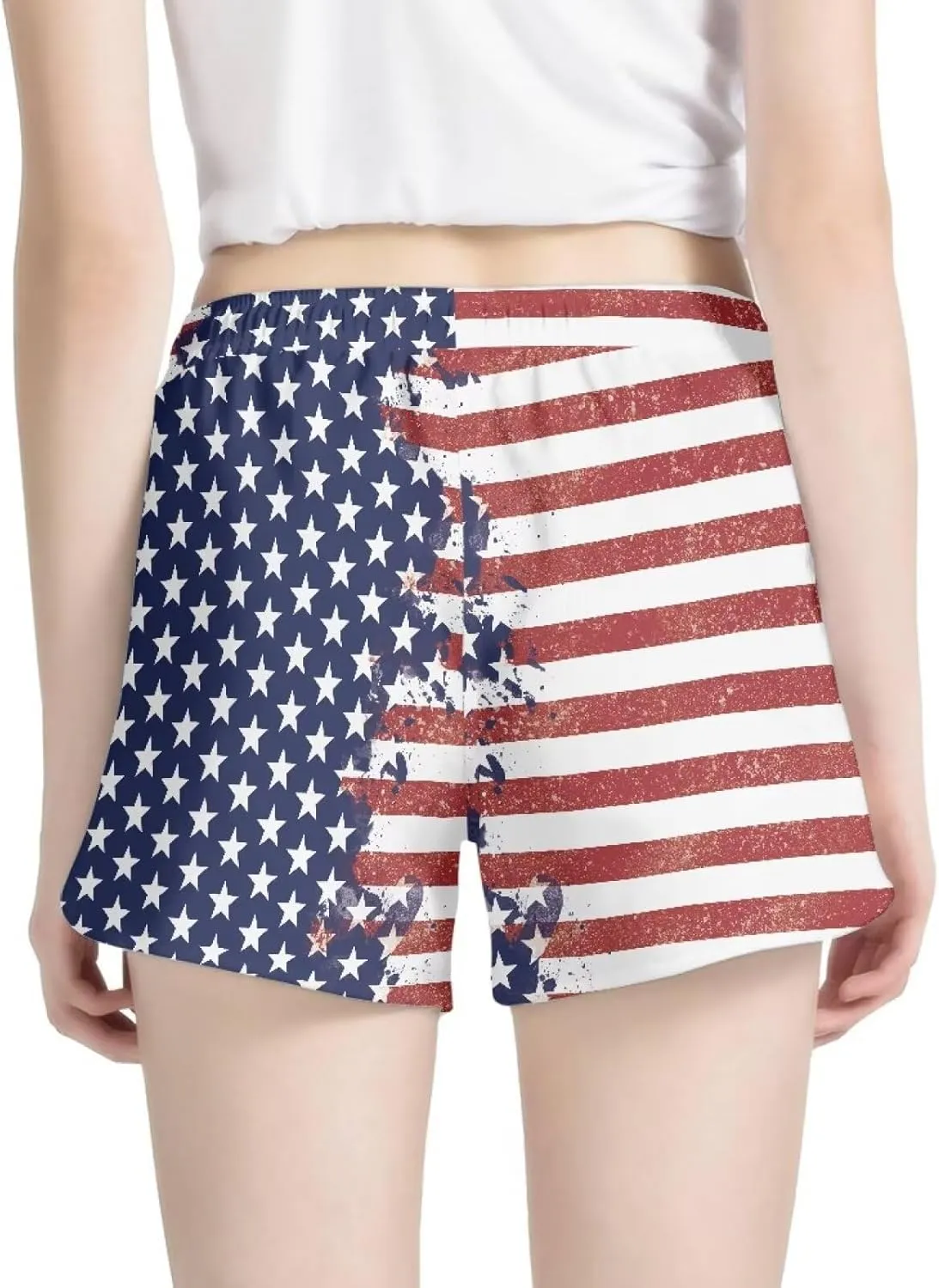 AFPANQZ Women Casual Shorts with Pockets Flat Front Hot Pants Running Yoga Breechcloth