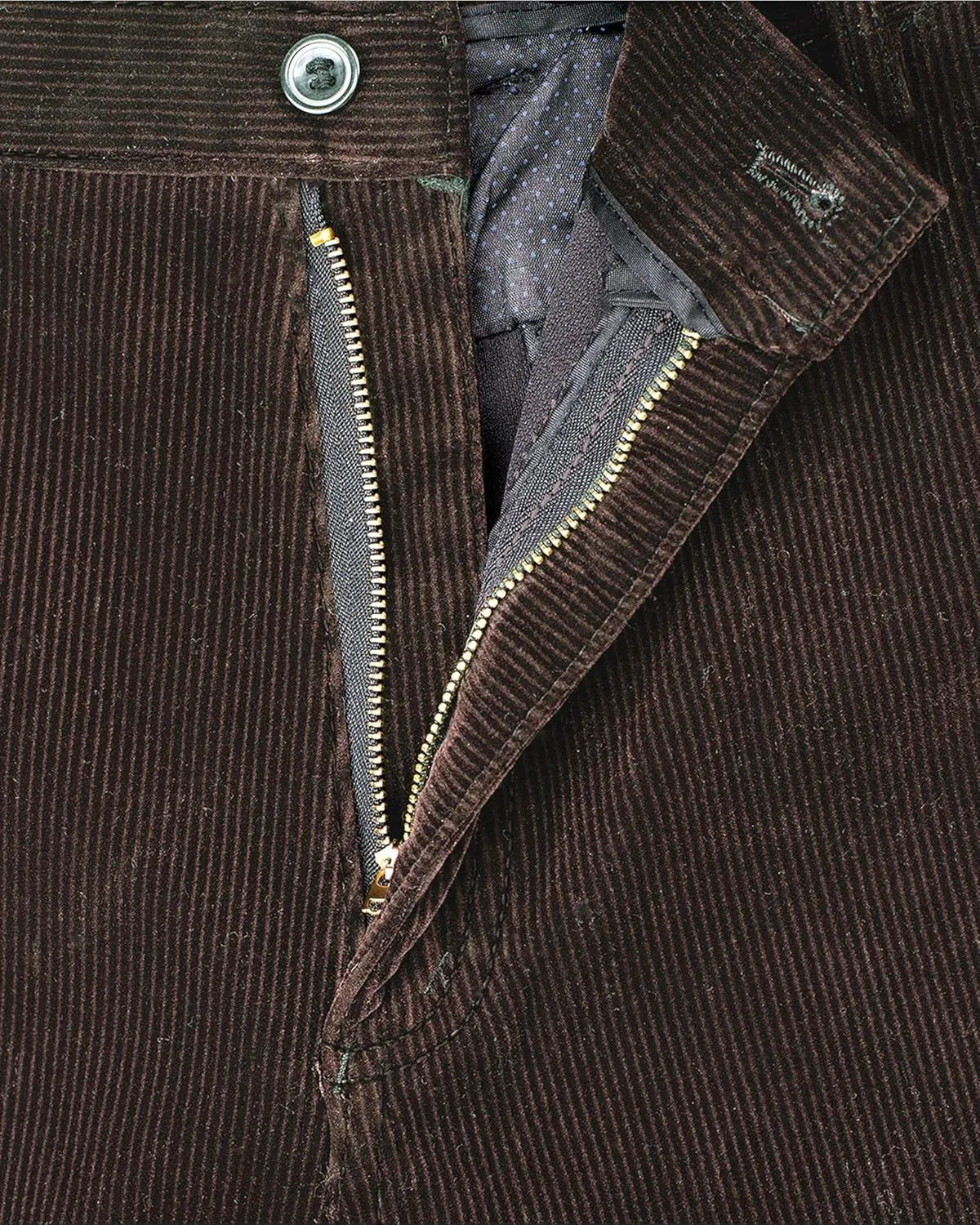Alimens & Gentle Men's Corduroy Pant Straight Fit Flat-Front Casual Chino Pants