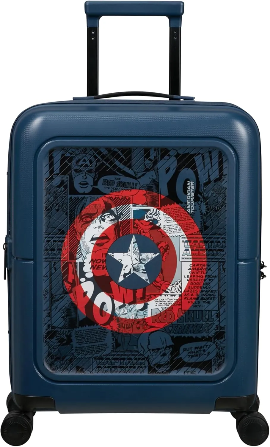 American Tourister Carry-on Luggage, Captain America Shield, 40 x 20/23 x 55 cm