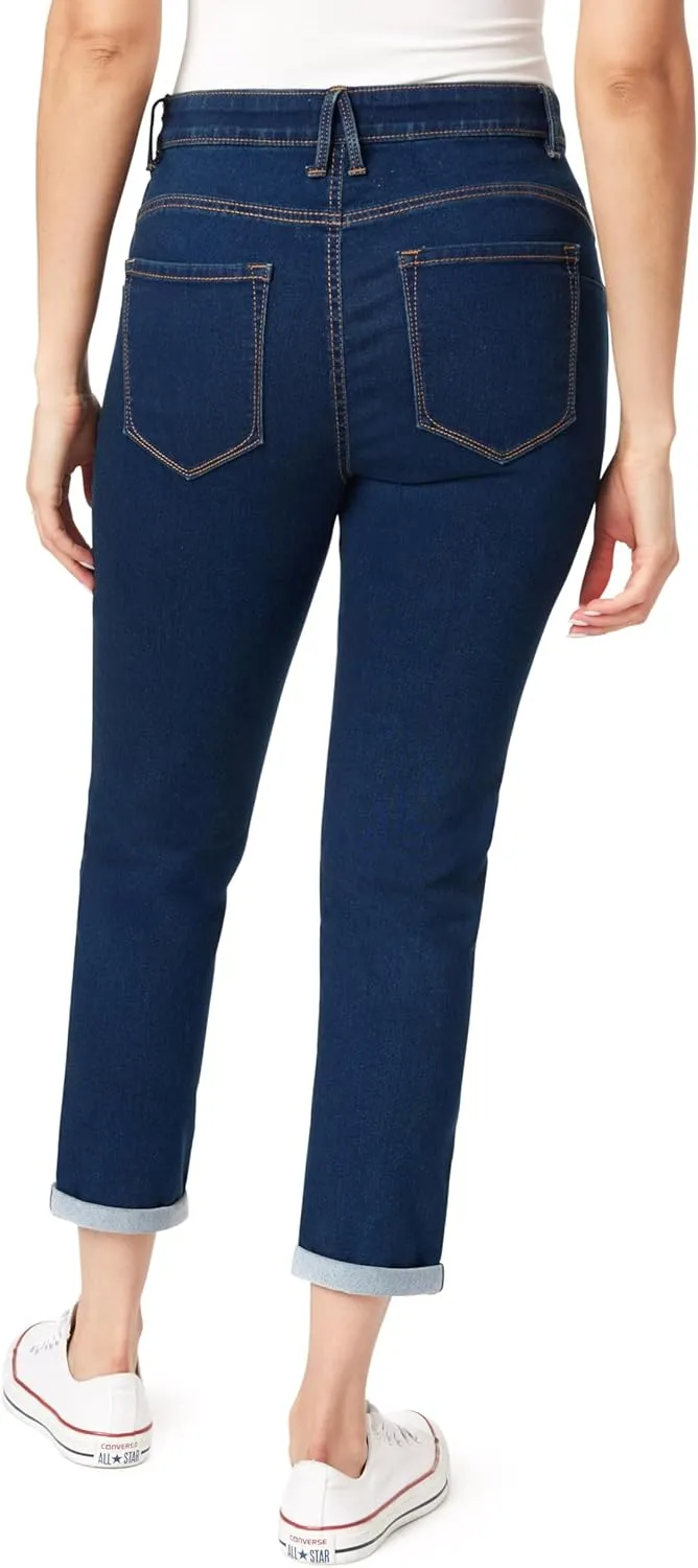 Angels Forever Young Women's Jeanie Lift Convertible Skinny High Rise Jeans (Available in Plus Size)