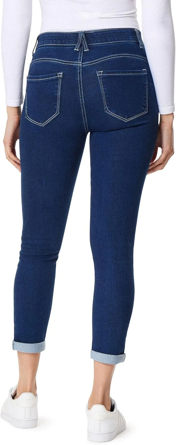 Angels Forever Young Women's Jeanie Lift Convertible Skinny High Rise Jeans (Available in Plus Size)