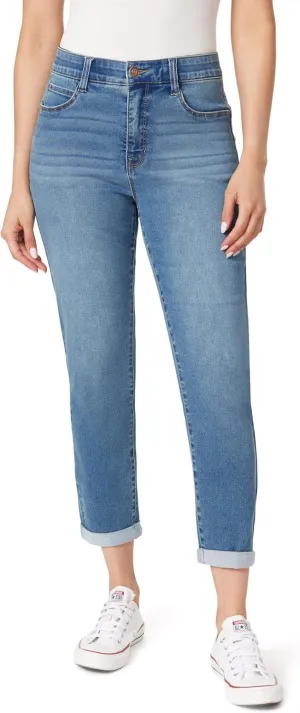 Angels Forever Young Women's Jeanie Lift Convertible Skinny High Rise Jeans (Available in Plus Size)