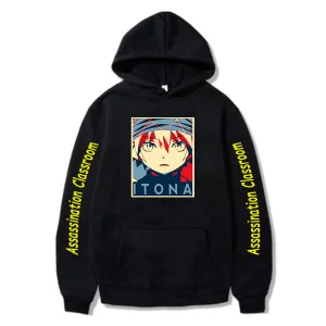 Assassination Classroom Hoodie Anime Casual Streetwear Pullovers