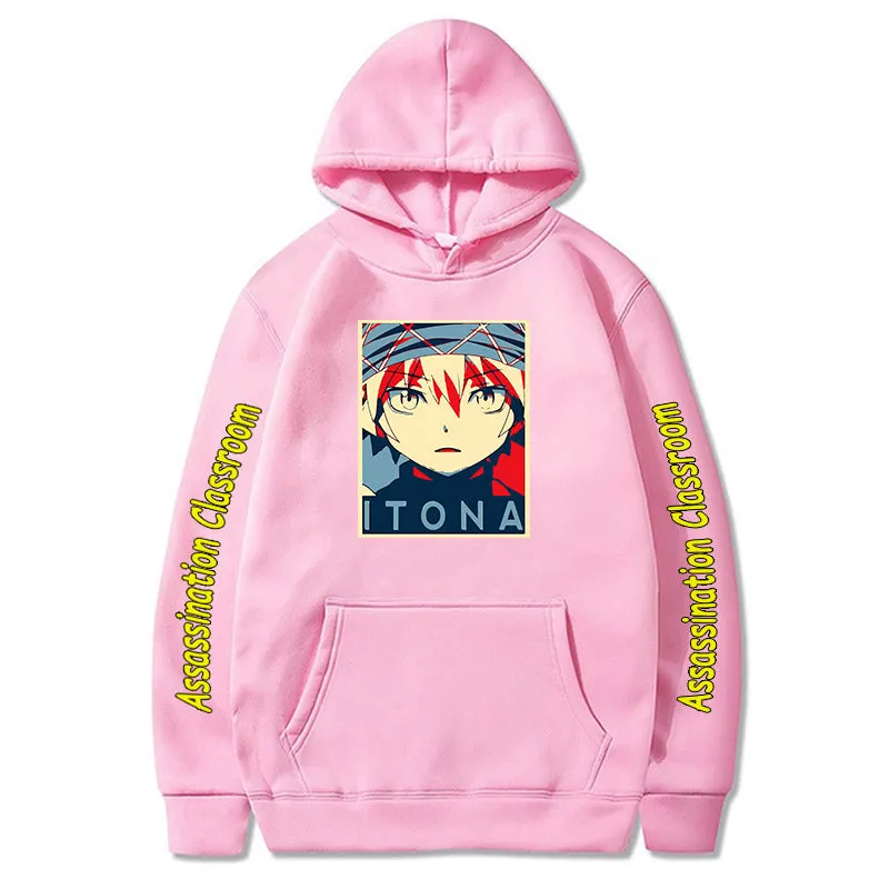 Assassination Classroom Hoodie Anime Casual Streetwear Pullovers