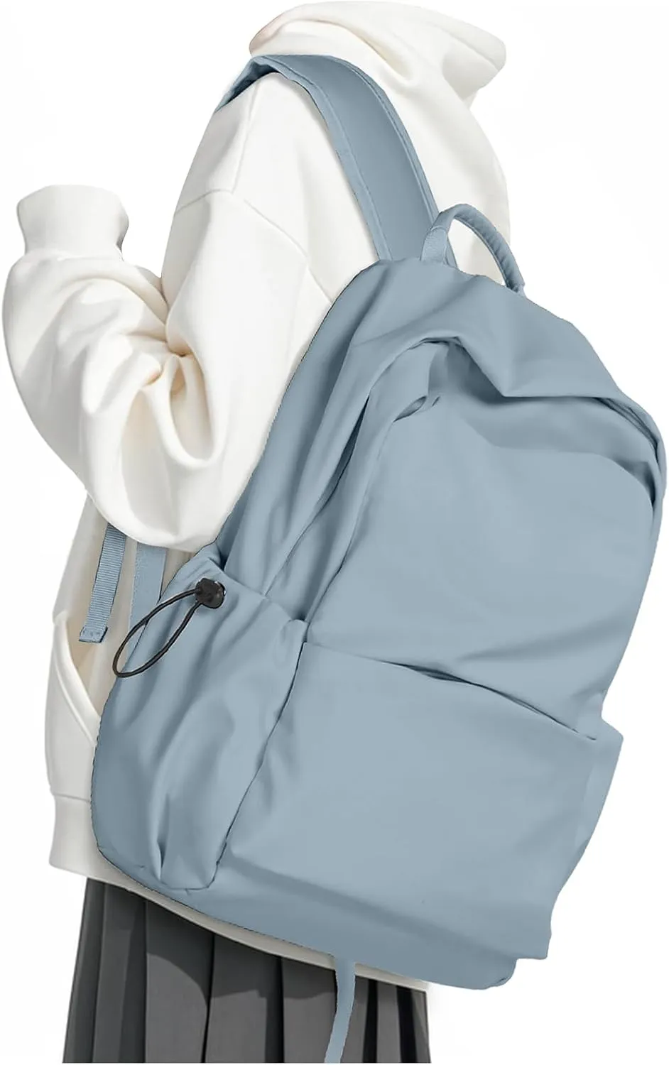 Backpack For Women Men School Aesthetic Lightweight College Backpack for Boys Girls Book Bag Casual Daypack Laptop Gym Backpacks Blue