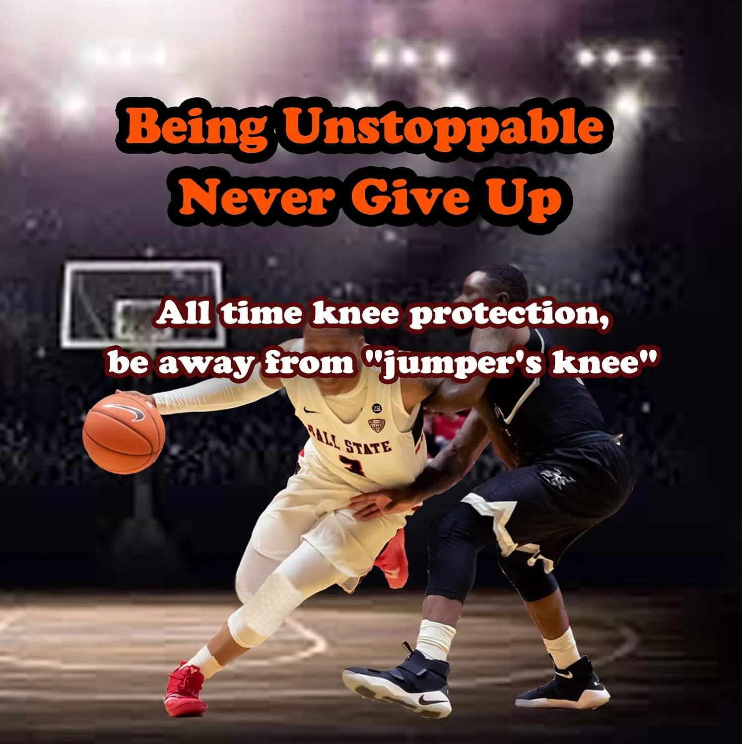 Basketball Compression Pants with Pads, White 3/4 Capri Pants Padded, Basketball Tights Leggings