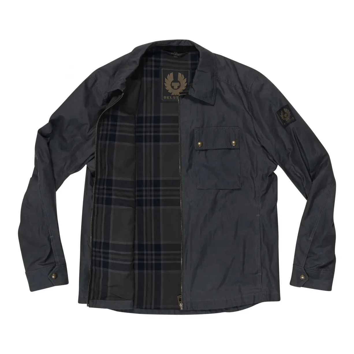 Belstaff Waxed Cotton Tour Overshirt - Men's