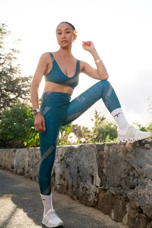BETA | The Kahiau Leggings | Quick-Dry, Double-Lined | Compression with Extended Waist Support | NKII  PAA