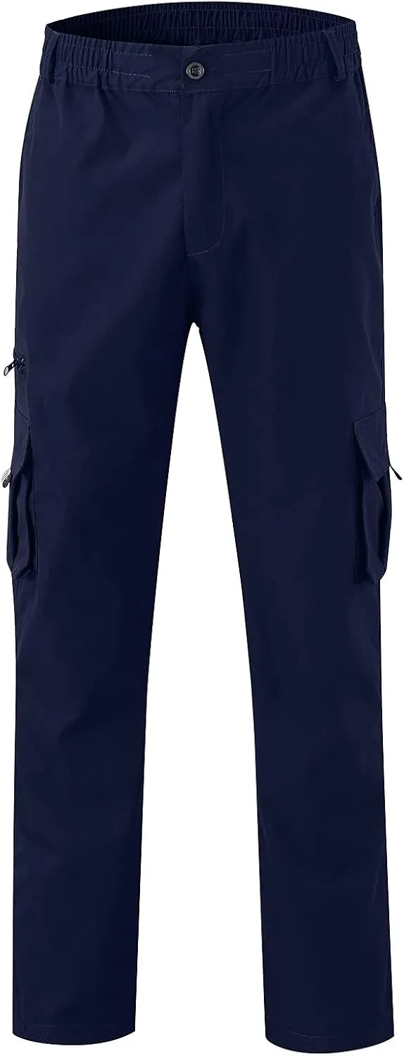 Big and Tall Sweatpants for Men Pant Men Pants Hiking Athletic Mens Cargo Pants Outdoor Hiking Trouser Multi Pockets