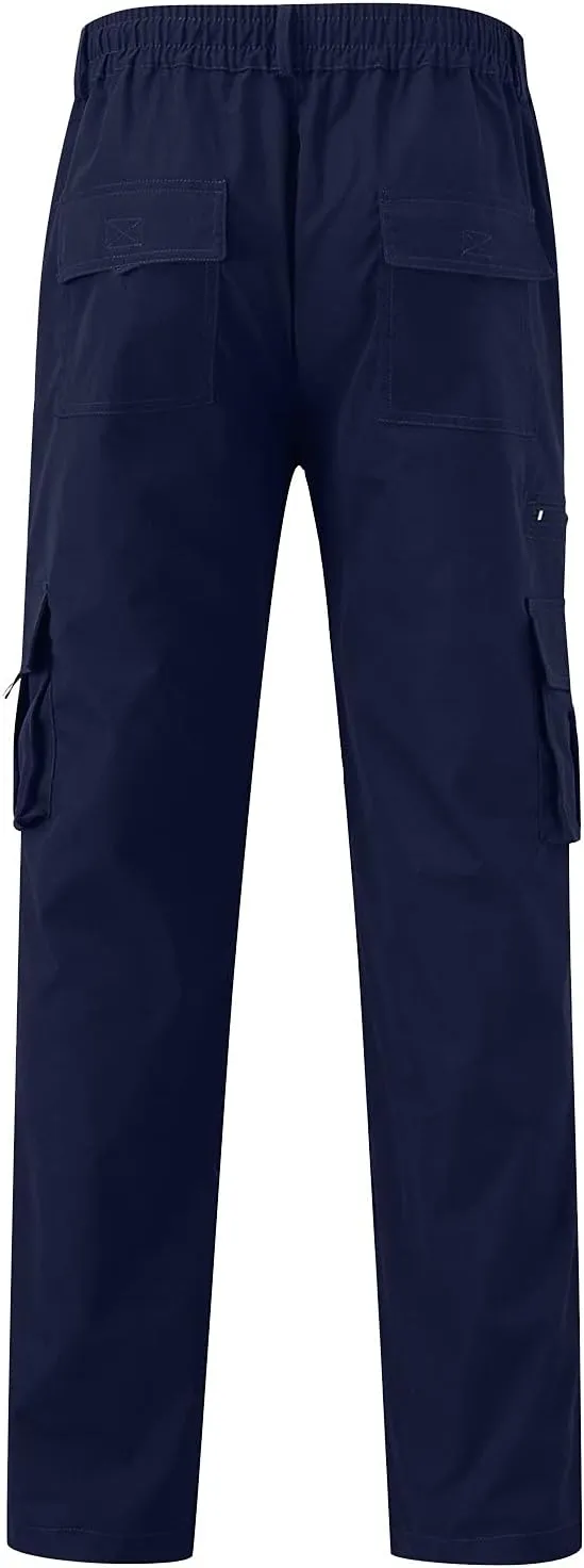 Big and Tall Sweatpants for Men Pant Men Pants Hiking Athletic Mens Cargo Pants Outdoor Hiking Trouser Multi Pockets