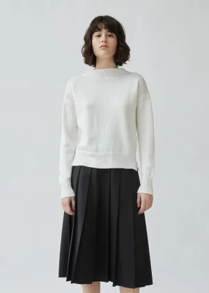 Boatneck Cotton Linen Guernsey