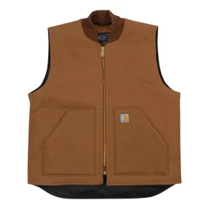 Carhartt Relaxed Fit Firm Duck Insulated Rib Collar Vest