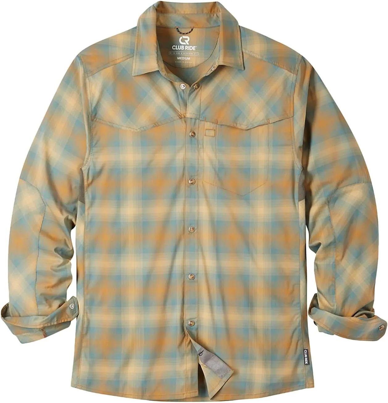 Club Ride Apparel Go Long - Men's Flannel Long Sleeve Shirt