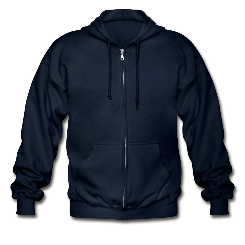 Customizable Gildan Heavy Blend Adult Zip Hoodie add your own photos, images, designs, quotes, texts and more