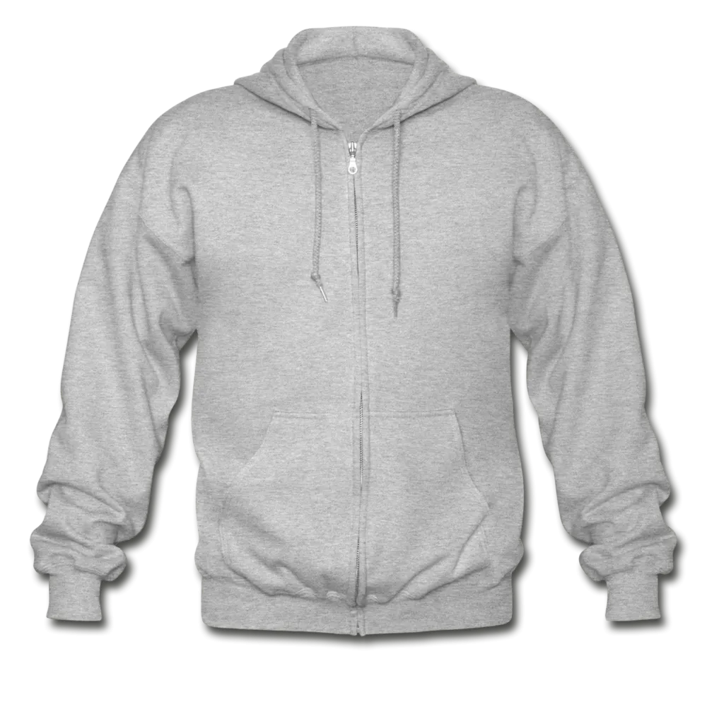 Customizable Gildan Heavy Blend Adult Zip Hoodie add your own photos, images, designs, quotes, texts and more