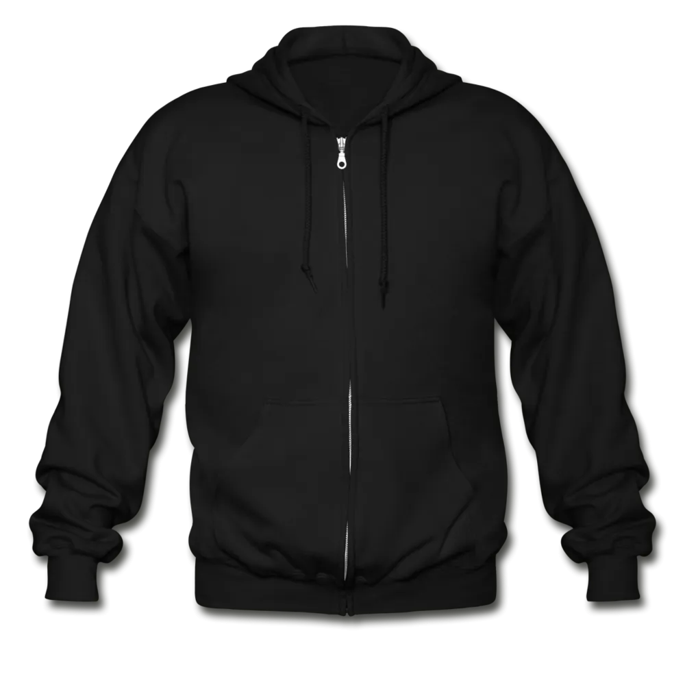 Customizable Gildan Heavy Blend Adult Zip Hoodie add your own photos, images, designs, quotes, texts and more
