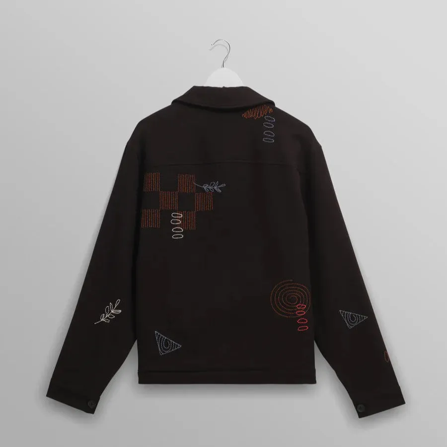 Eldon Jacket Heavy Double Weave (Black   Multi)