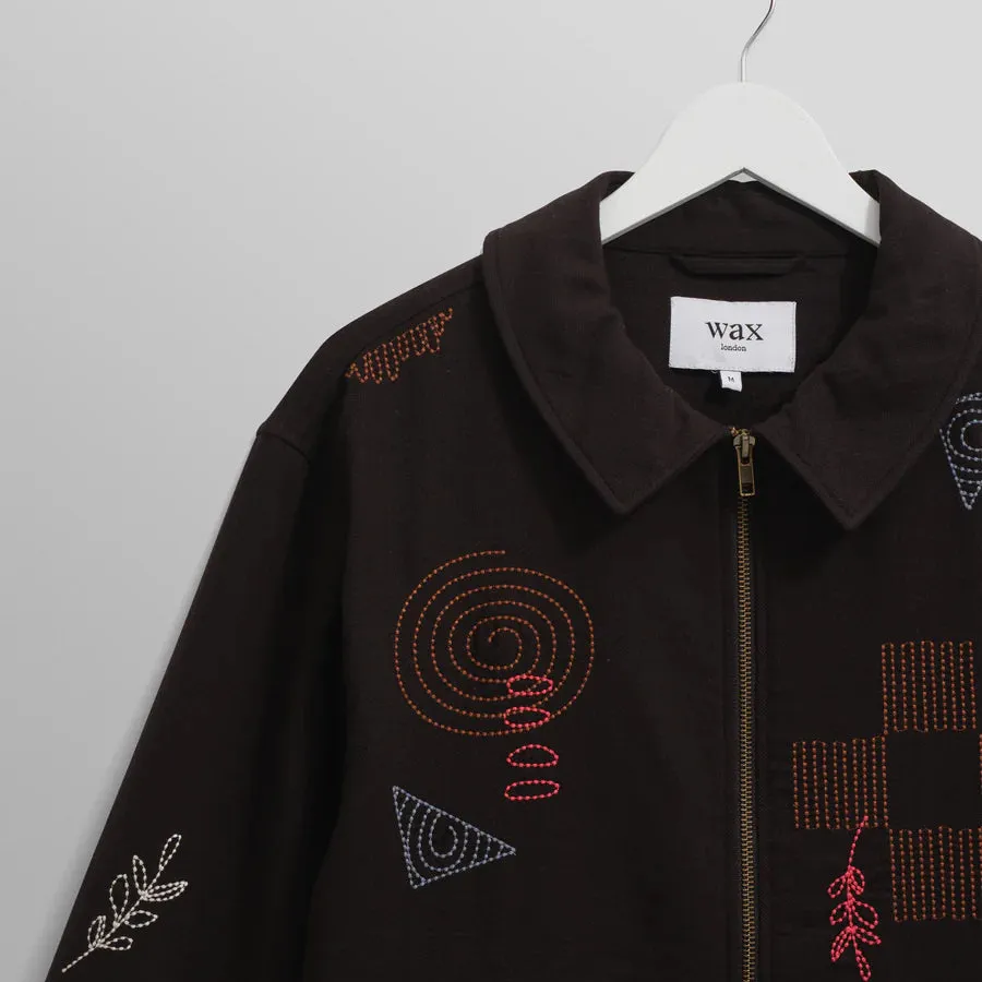 Eldon Jacket Heavy Double Weave (Black   Multi)