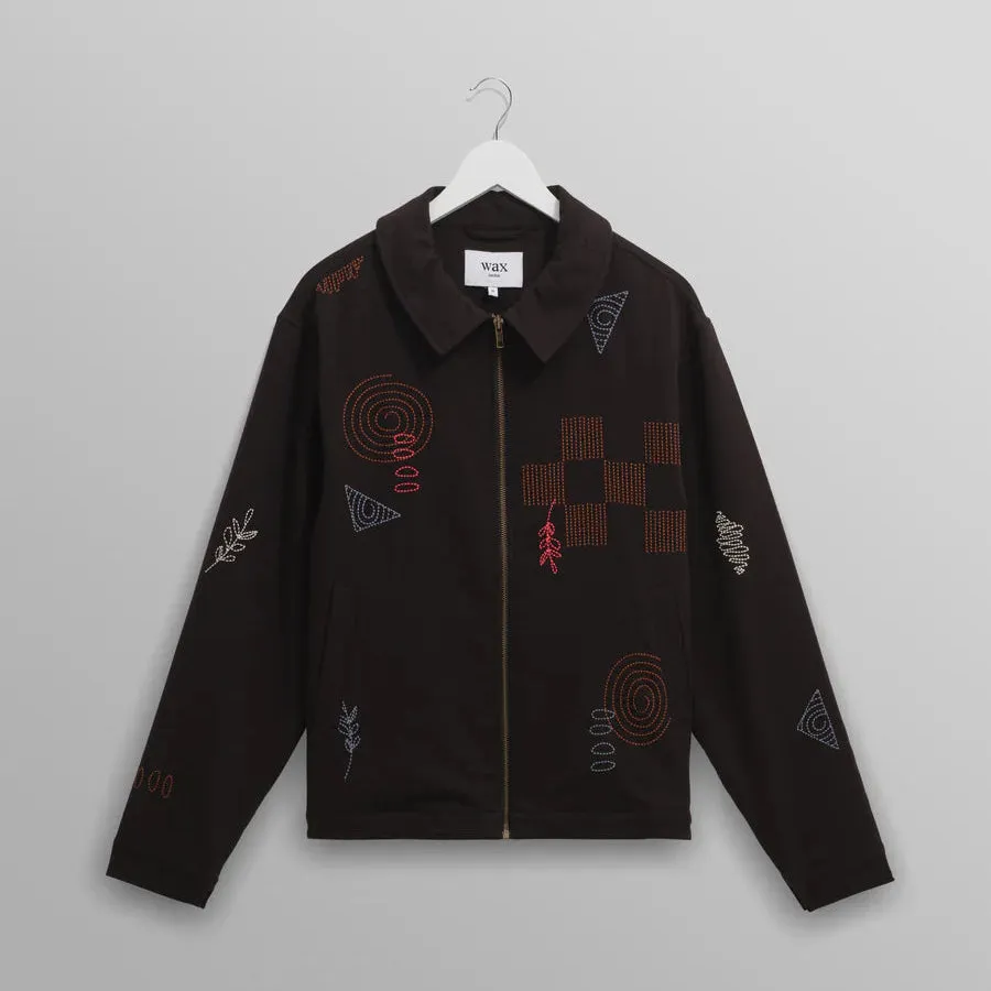 Eldon Jacket Heavy Double Weave (Black   Multi)