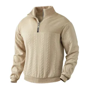 Ethan - Premium Sweatshirt with Quarter-Zip