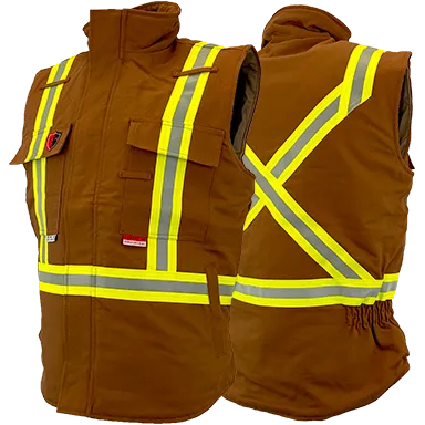 FR/AR Insulated Bomber Vests by Atlas Workwear - Style 2194