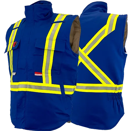 FR/AR Insulated Bomber Vests by Atlas Workwear - Style 2194
