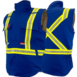 FR/AR Insulated Bomber Vests by Atlas Workwear - Style 2194