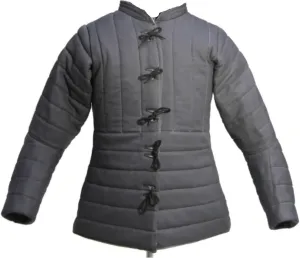 Gambeson Thick Padded Coat Aketon Jacket Armor, Art Cotton Fabrics Dress SCA Padded Witcher