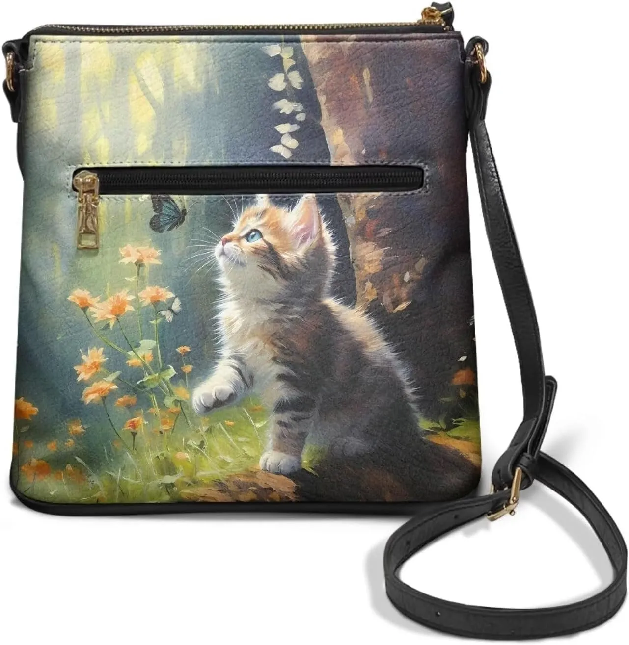 HUGS IDEA Crossbody Bag for Women Leather Handbag Sling Bag Large Hobo Bag Cell Phone Bag