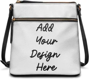 HUGS IDEA Crossbody Bag for Women Leather Purse for Lady Retro Shoulder Bag for Work Travel