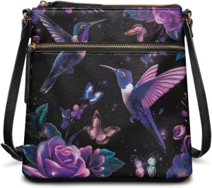 HUGS IDEA Crossbody Purse for Women Leather Satchel Bags Crossbody Shoulder Bag Tote Handbag