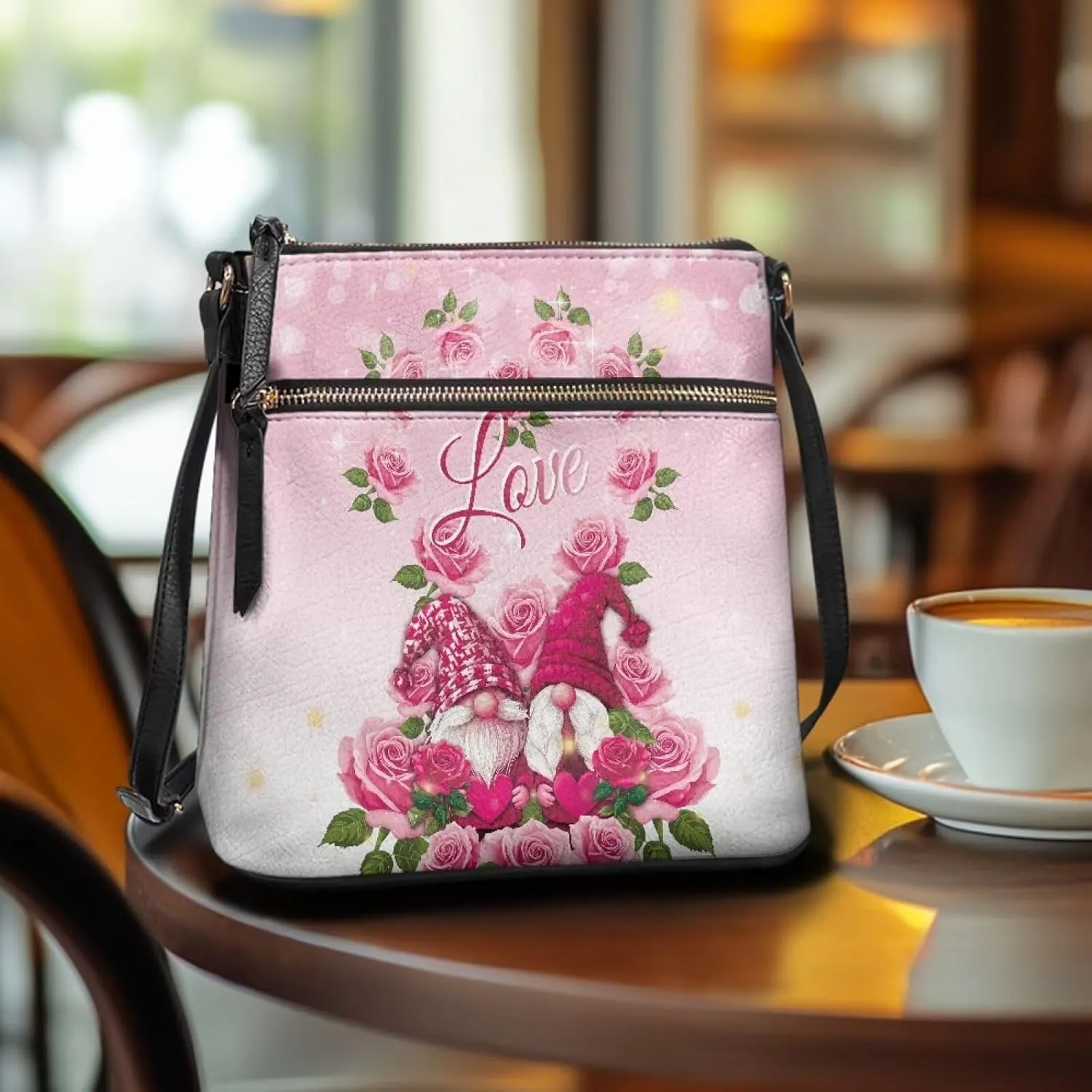 HUGS IDEA Crossbody Purse for Women Leather Satchel Bags fCrossbody Shoulder BagTote Handbag