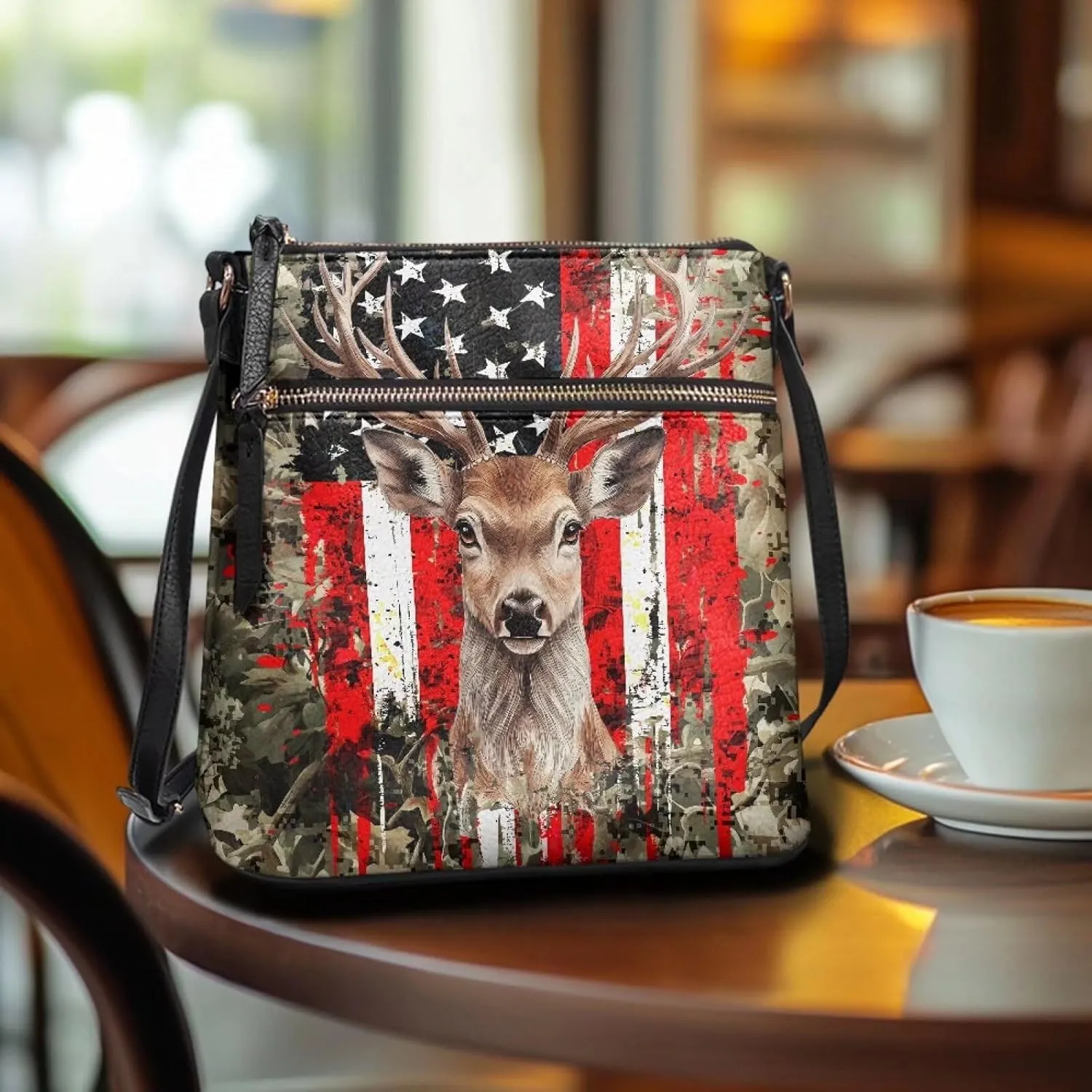 HUGS IDEA Crossbody Purse for Women,Lightweight Crossbody Bag Soft Leather Women's Shoulder Handbags