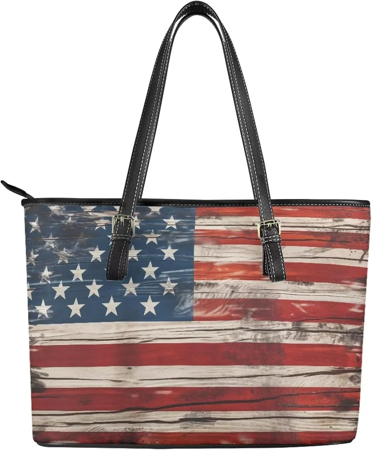 HUGS IDEA Leather Shoulder Bag Large Tote Bag for Women Work Saddle Bag Fashion Handbag Purse