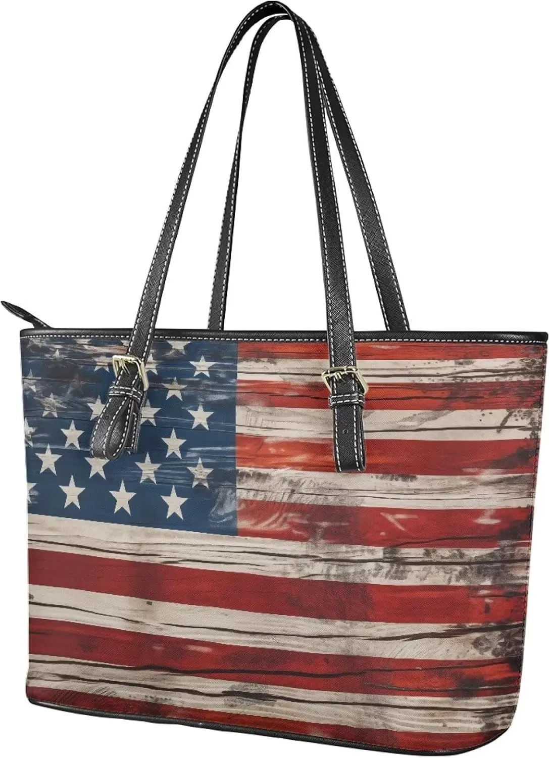 HUGS IDEA Leather Shoulder Bag Large Tote Bag for Women Work Saddle Bag Fashion Handbag Purse