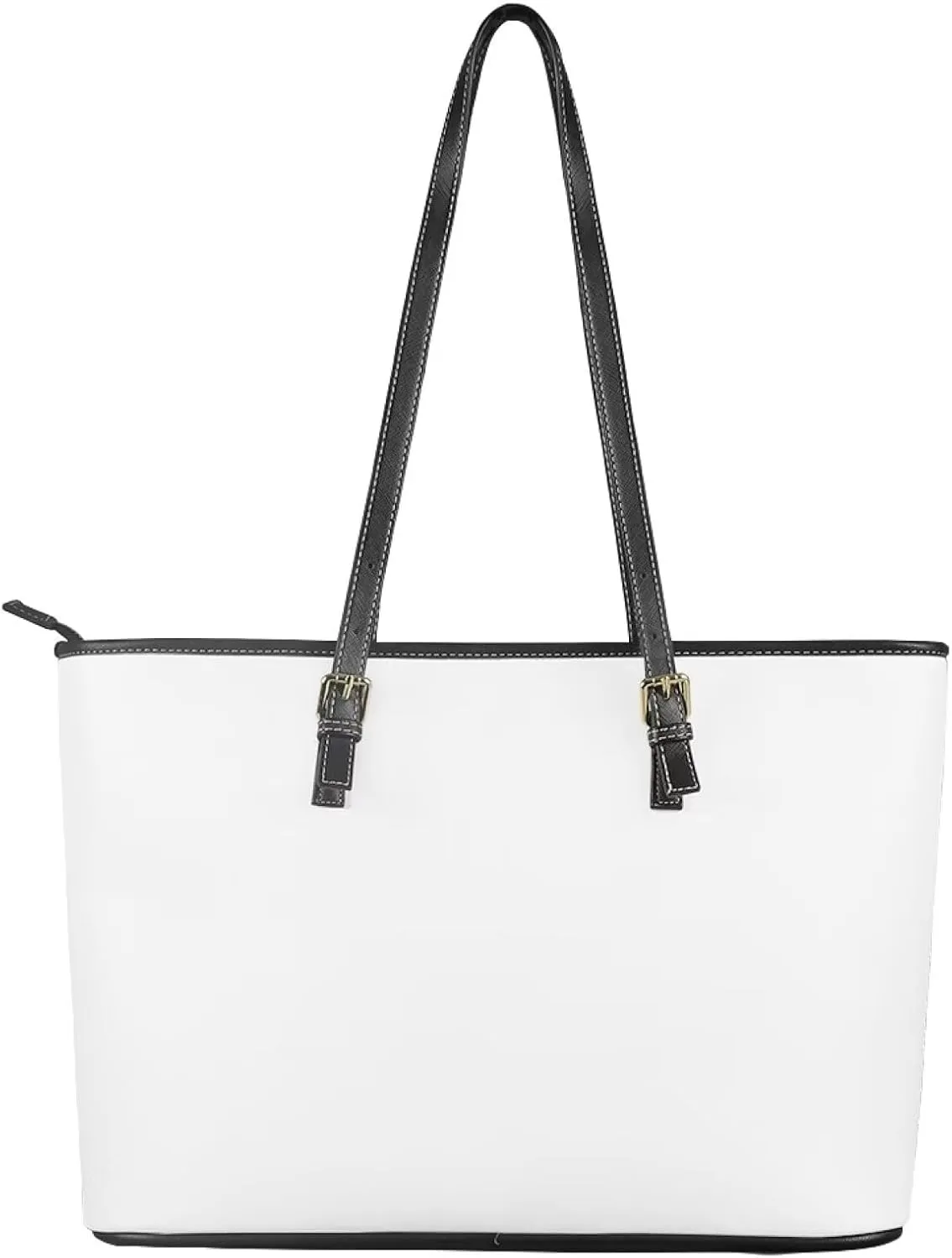 HUGS IDEA Leather Tote Bag for Women Shoulder Purse for Lady Leather Handbag for Travel Work