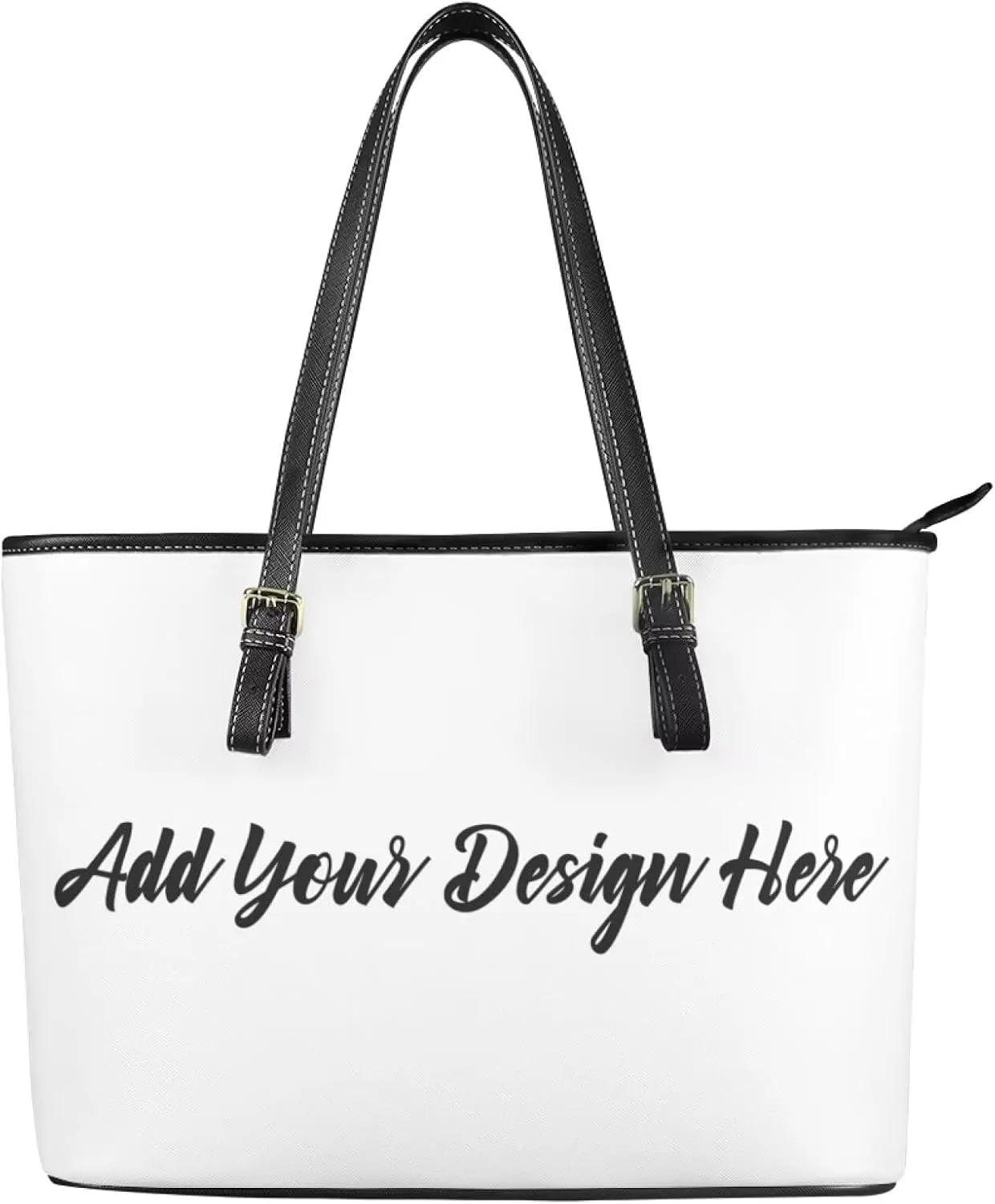 HUGS IDEA Leather Tote Bag for Women Shoulder Purse for Lady Leather Handbag for Travel Work