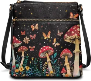 HUGS IDEA Shoulder Handbag Crossbody Purse Large Size Sling Bags Leather Tote Handbags
