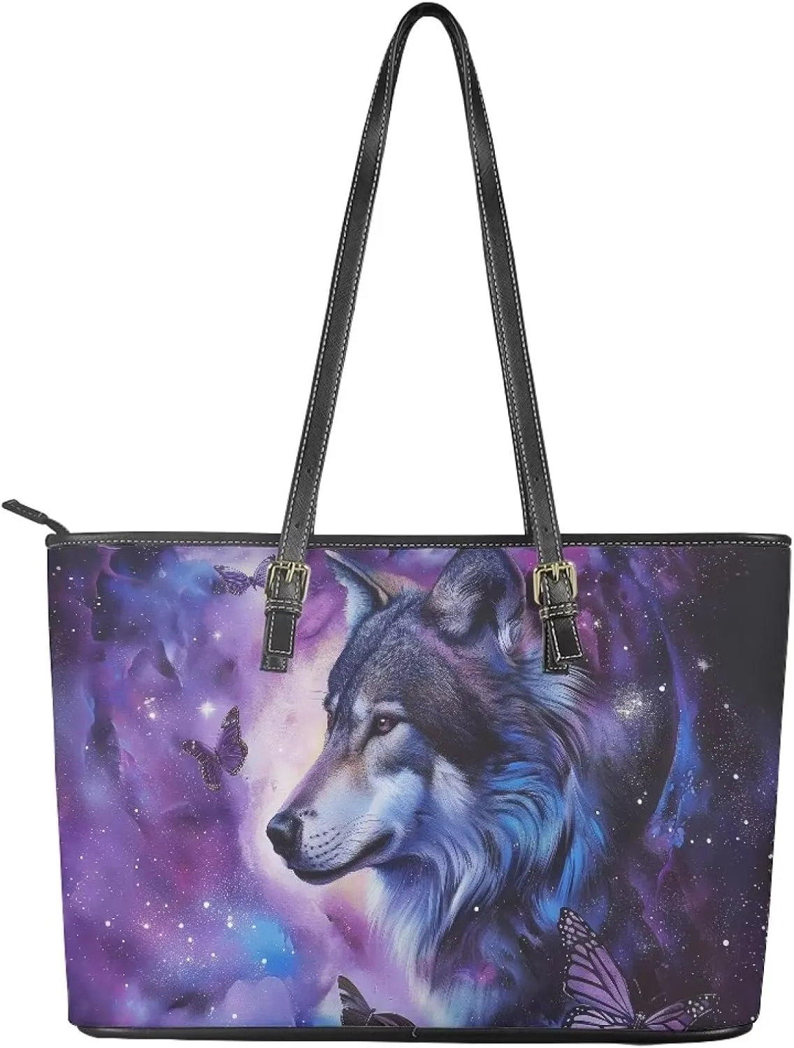 HUGS IDEA Tote Purse for Women Leather Handbag Travel Purses and Handbags Large Shoulder Bag for Work