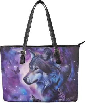 HUGS IDEA Tote Purse for Women Leather Handbag Travel Purses and Handbags Large Shoulder Bag for Work