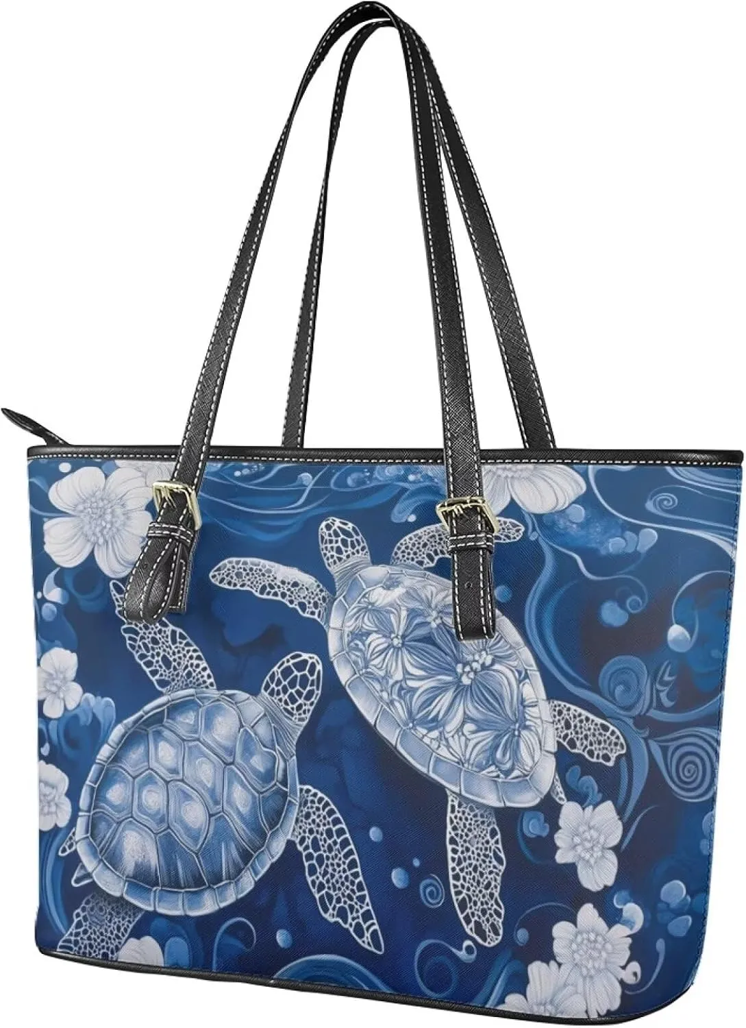 HUGS IDEA Tote Purse for Women Leather Handbag Travel Purses and Handbags Large Shoulder Bag for Work