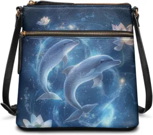 HUGS IDEA Women Crossbody Bag Fashion Shoulder Handbag Purse Large Capacity Tote Hobo Bag