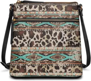 HUGS IDEA Women Crossbody Bag Fashion Shoulder Handbag Purse Large Capacity Tote Hobo Bag