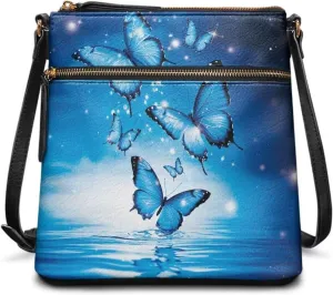 HUGS IDEA Women Crossbody Bag Fashion Shoulder Handbag Purse Large Capacity Tote Hobo Bag