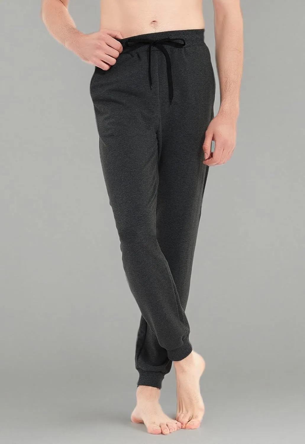 Idtswch 30/32/34/36/38/40 Long Inseam Mens Tall Sweatpants Extra Long Joggers Pant with Zip Pockets