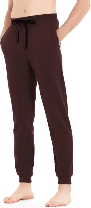Idtswch 30/32/34/36/38/40 Long Inseam Mens Tall Sweatpants Extra Long Joggers Pant with Zip Pockets