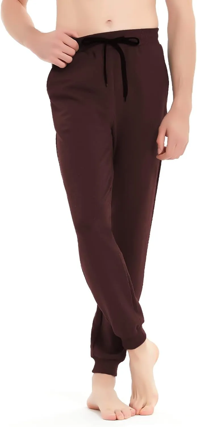 Idtswch 30/32/34/36/38/40 Long Inseam Mens Tall Sweatpants Extra Long Joggers Pant with Zip Pockets