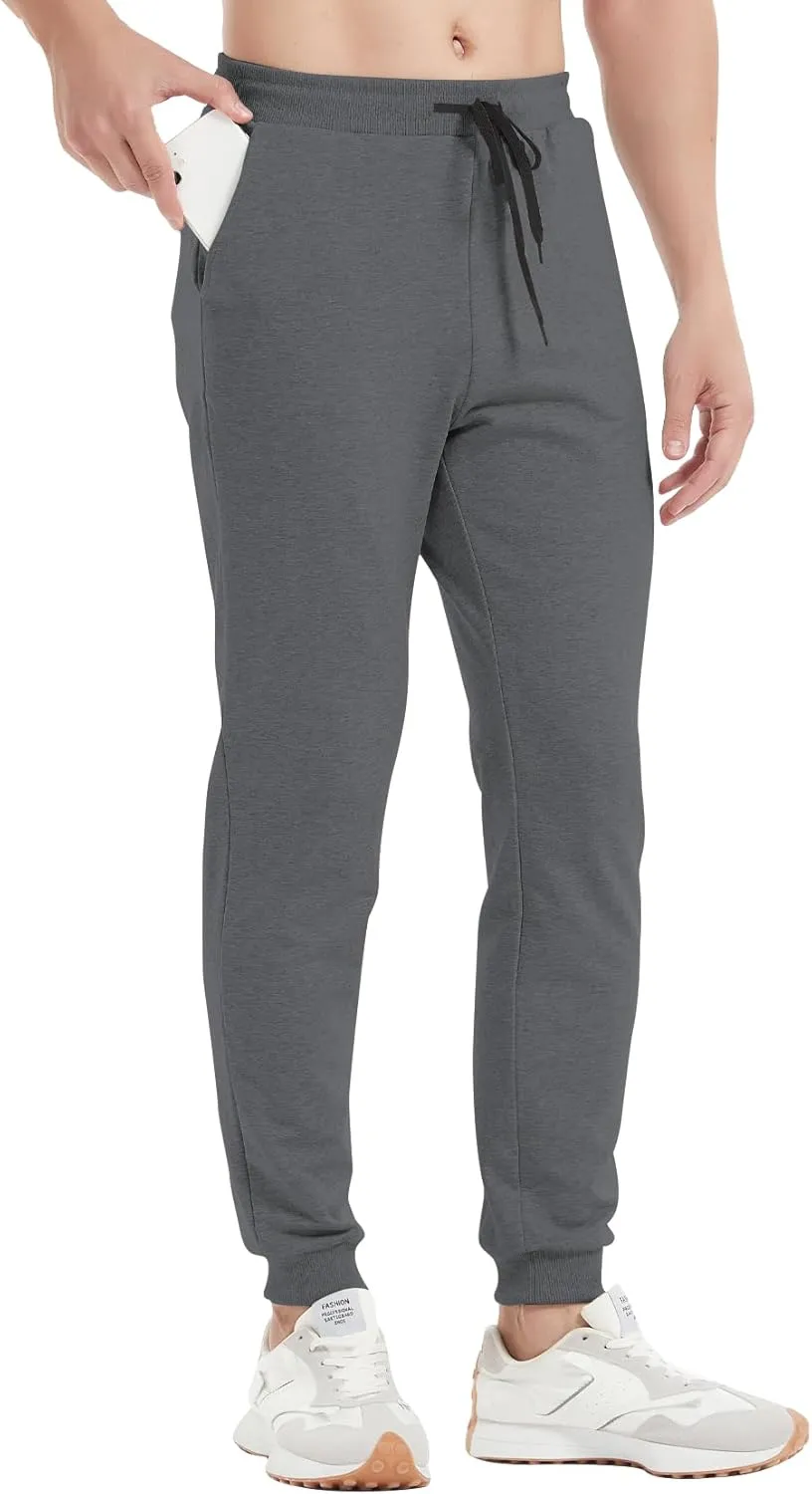 Idtswch32/34/36/38/40 Long Inseam Men's Tall Sweatpants Joggers Slim Fit Workout Pants for Tall Men